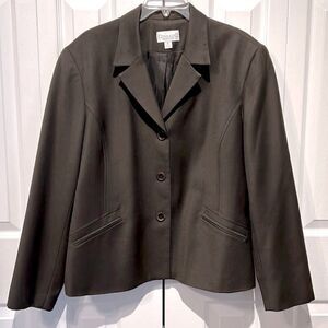 CONRAD C BROWN WOOL BLAZER SIZE 18‎